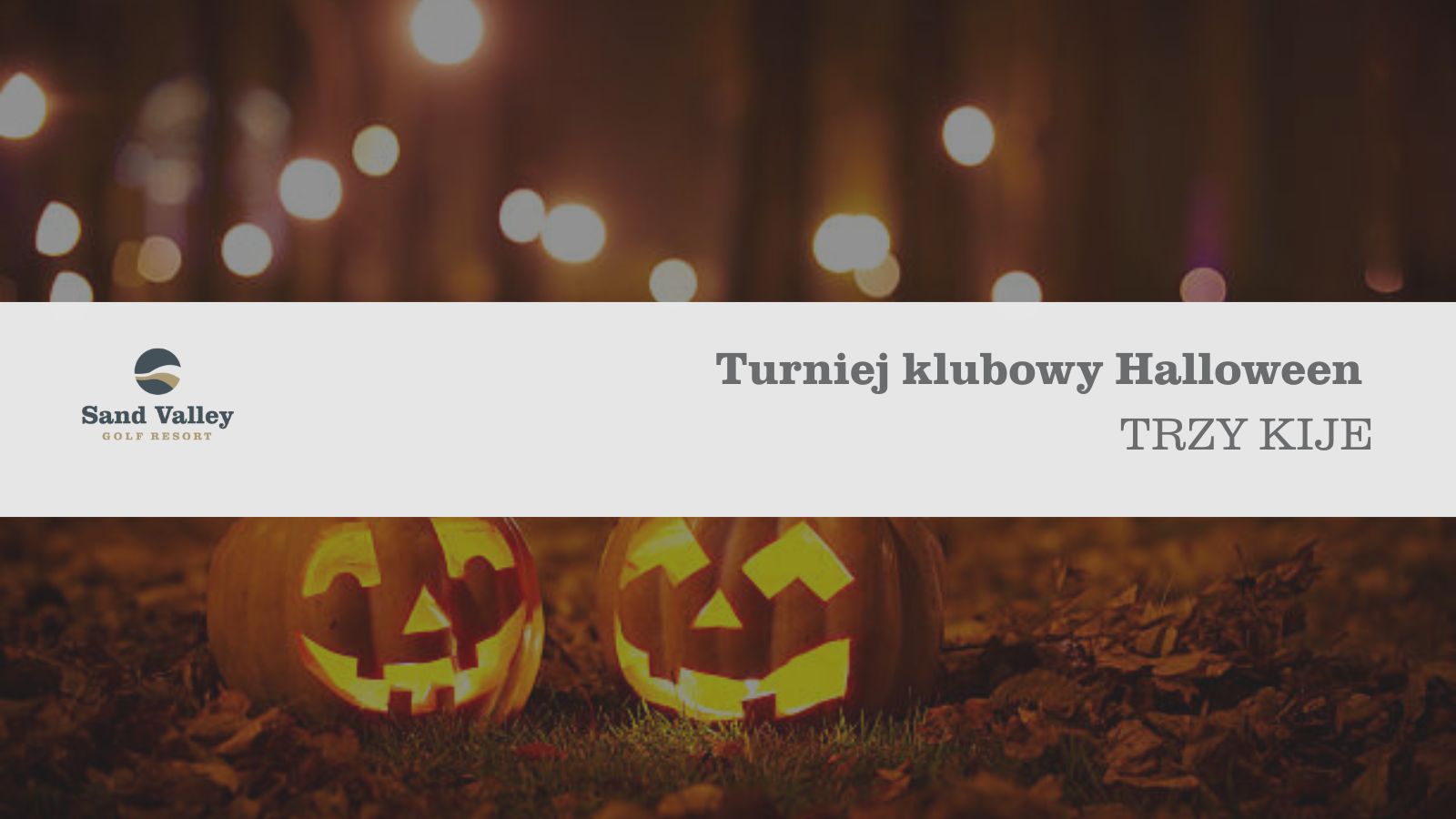 Turniej klubowy Halloween - trzy kije